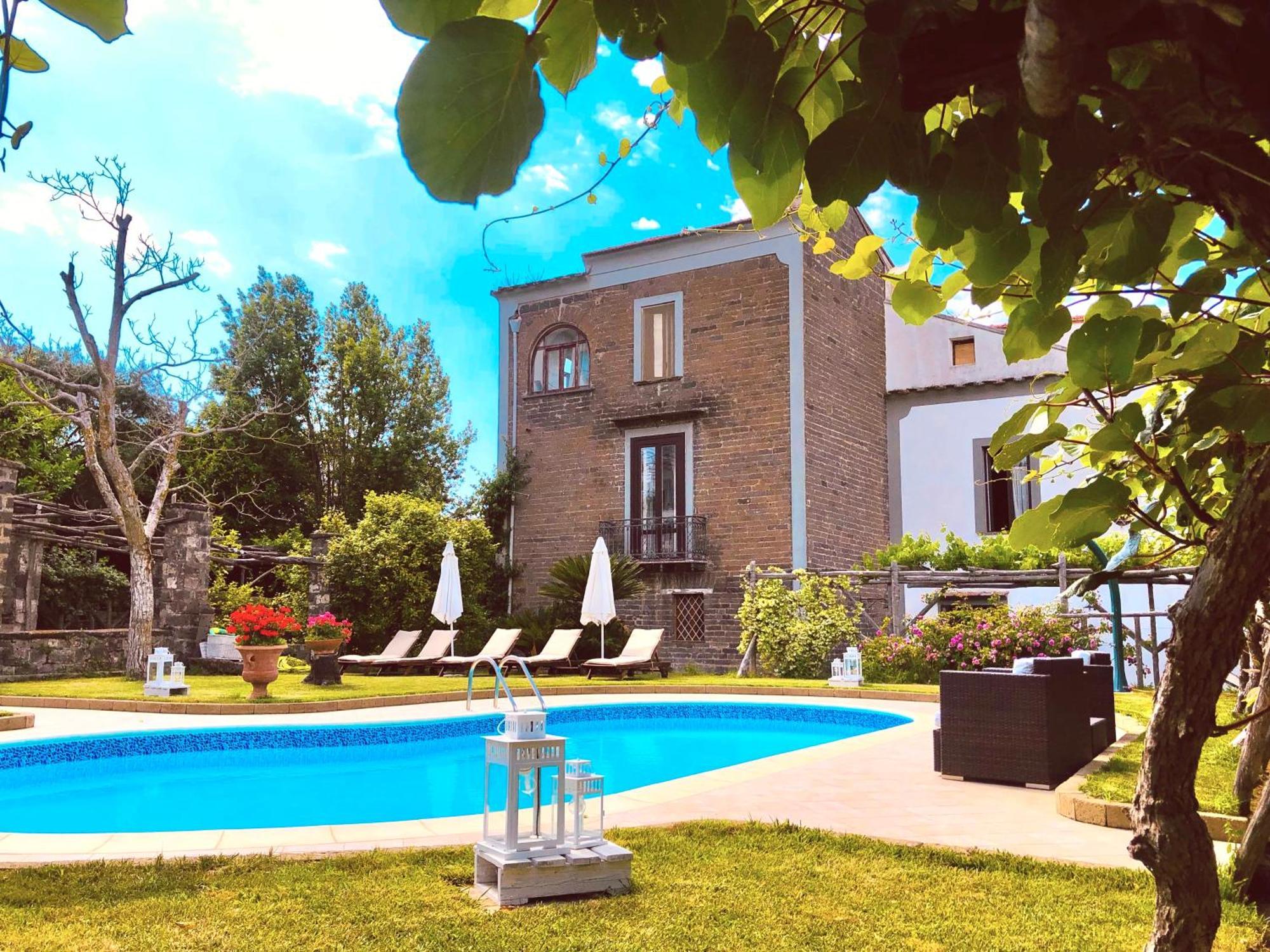 La Dimora: Relax in a lovely garden Massa Lubrense Esterno foto